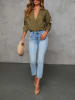 LA Angels Bluse in Khaki