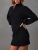 LA Angels Strickkleid in Schwarz