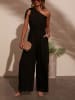 LA Angels Jumpsuit in Schwarz