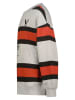 Vingino Sweatshirt in Grau/ Orange