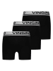 Vingino 3er-Set: Boxershorts in Schwarz