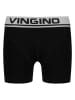 Vingino 5er-Set: Boxershorts in Schwarz/ Khaki/ Grau