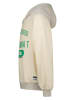 Vingino Sweatjacke in Creme/ Grün