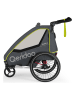 Qeridoo 3-in-1 fietsaanhanger "Qupa 2" groen/zwart