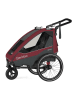 Qeridoo 2-in-1 fietsaanhanger "Skaja 1" rood