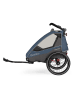 Qeridoo Przyczepka rowerowa 3w1 "Sportrex 1 Limited Edition" w kolorze niebieskim