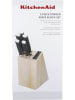 KitchenAid 6-częściowy zestaw w kolorze beżowo-czarnym