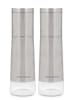 KitchenAid 2tlg. Set: Salz- & Pfeffermühle in Silber - (H)20,3 cm
