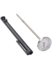 KitchenAid Termometr w kolorze srebrno-czarnym do mięsa - dł. 14,5 cm