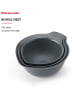 KitchenAid Miski (3 szt.) w kolorze szarym