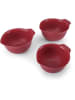KitchenAid Miski (3 szt.) w kolorze czerwonym