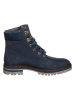 Timberland Leren mocassins donkerblauw