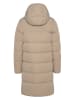 KARI TRAA Daunenmantel "Julia" in Taupe