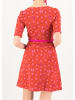 Blutsgeschwister Jurk "Home Cute little fruity girl" rood/lichtroze