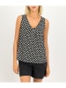 Blutsgeschwister Top "Graceful Belle" zwart/wit