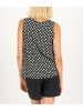 Blutsgeschwister Top "Graceful Belle" zwart/wit