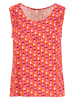 Blutsgeschwister Top "Sporty Romance" oranje/lichtroze