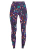 Blutsgeschwister Legging "Ohmm Legs athletic jungle" paars
