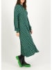 Blutsgeschwister Jurk "Oh so No" groen/donkerblauw