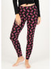 Blutsgeschwister Legging "Lovely Legs I am feminine" roze/zwart