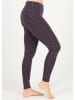 Blutsgeschwister Legging "Lovely Legs let's make a trip" donkerblauw