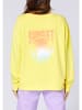 Chiemsee Sweatshirt "Zwiko" in Gelb