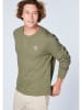 Chiemsee Sweatshirt "Teide" in Khaki