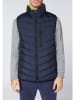 Chiemsee Doorgestikte bodywarmer donkerblauw