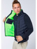 Chiemsee Doorgestikte bodywarmer "Tuelso" donkerblauw/groen