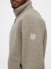Derbe Fleecejacke in Beige