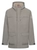 Derbe Regenjacke in Grau
