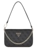 Guess Schultertasche "Noelle" in Anthrazit - (B)22 x (H)13 x (T)4 cm
