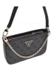Guess Schultertasche "Noelle" in Anthrazit - (B)22 x (H)13 x (T)4 cm