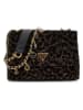 Guess Schoudertas "Giully" zwart/bruin - (B)25 x (H)17 x (D)7 cm