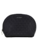 Guess Kosmetiktasche "Dome" in Schwarz - (B)19 x (H)14 x (T)7 cm