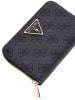 Guess Portemonnee antraciet - (B)14.5 x (H)10 x (D)2.5 cm