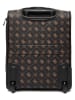 Guess Softcase-Trolley "Silia" zwart/lichtbruin - (B)34 x (H)46 x (D)21 cm