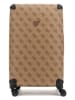 Guess Hardcase-Trolley in Hellbraun - (B)46 x (H)77 x (T)33 cm