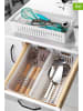 Violeta Home 3er-Set: Schubladen-Organizer in Weiß - (B)34 x (H)9 cm