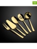 Violeta Home 5tlg. Kochbesteck-Set in Gold