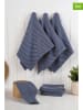 Violeta Home 6er-Set: Geschirrtücher in Dunkelblau - (L)76 x (B)43 cm