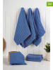 Violeta Home 6-delige set: theedoeken blauw - (L)76 x (B)43 cm