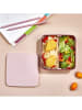 Violeta Home 2tlg. Set: Lunchbox in Pink - (B)14 x (H)14 x (T)5 cm