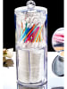 Violeta Home Kosmetik-Organizer in Transparent - (H)19 x  Ø 7 cm