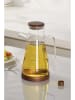 Violeta Home Ölspender in Transparent/ Braun - (H)23 cm