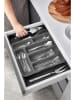 Violeta Home Besteckkasten in Anthrazit - (L)35 x (B)31 cm