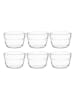 Violeta Home 6er-Set: Schalen in Transparent - (H)6 x Ø 8 cm
