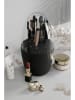 Violeta Home Organizer w kolorze czarnym na przybory do makijażu - wys. 25 x Ø 13 cm