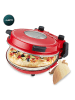 Cecotec Pizza-oven "Fun Pizza Mamma Mia Vista" rood