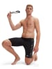 Speedo Badehose "Eco+ H-Boom" in Schwarz/ Grau